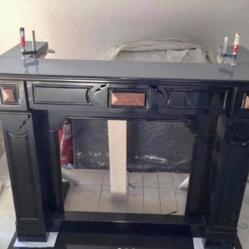 Chimenea de mármol