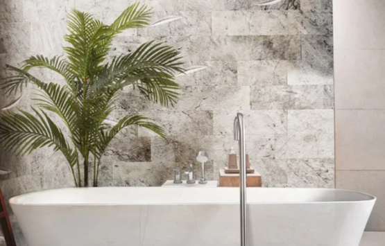 Bañera de mármol