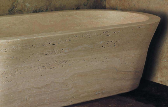 Bañera de piedra