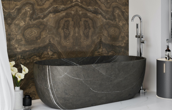 Bañera de mármol