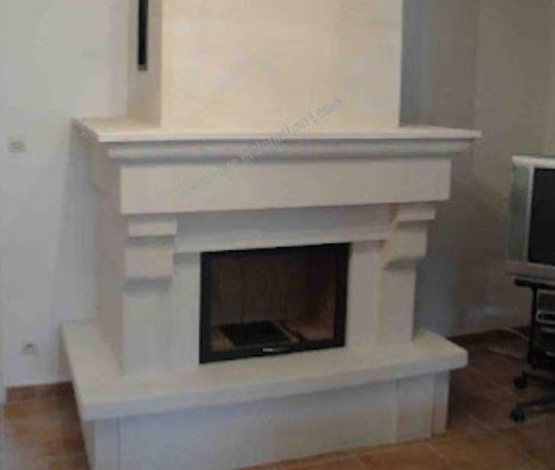 Chimenea de mármol