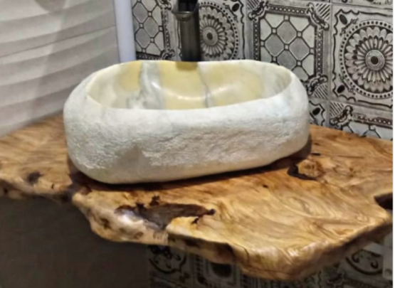 Lavabo de piedra